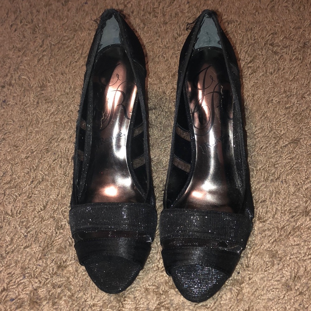 WORN ONCE black heels